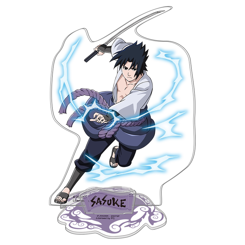 Naruto Shippuden Sasuke Uchiha Acrylic Standee Display Decor