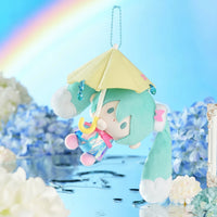 Genuine Hatsune Miku Hatsune Yuyin series babyQ plush doll pendant miku official millet