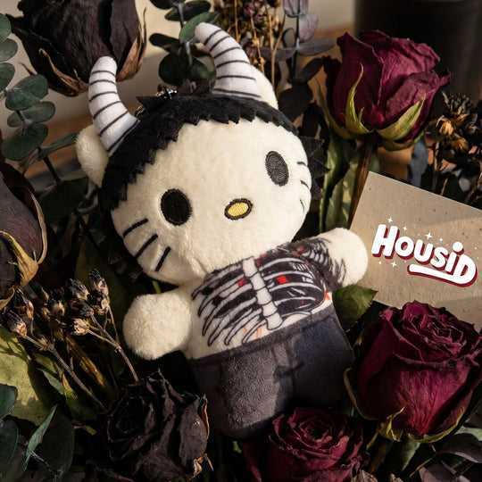 HousID Hello Kitty Rapper Plush Keychain Bag Charm – FIHEROE.
