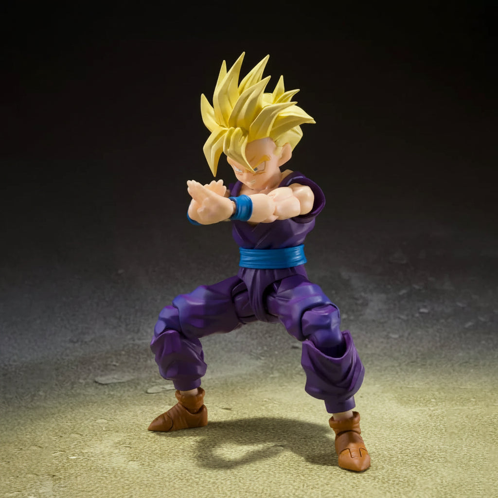 In stock Bandai SHF Dragon Ball Z Super Saiyan Son Gohan Super 2 Warrior Who Surpasses Goku