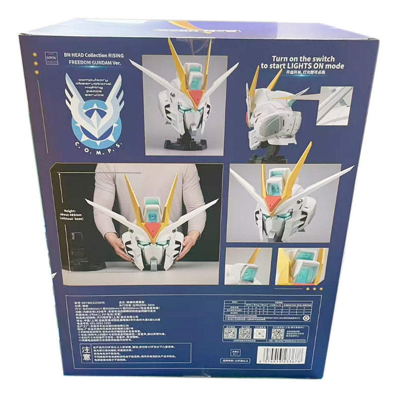 Bandai Finished BN HEAD Collection 23367 Rising Freedom Giant Head Volume 4