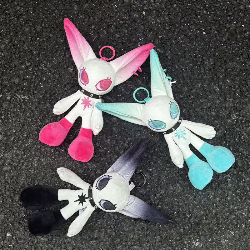 X2HOMME Moos Starry Plush Bag Charm Keychain
