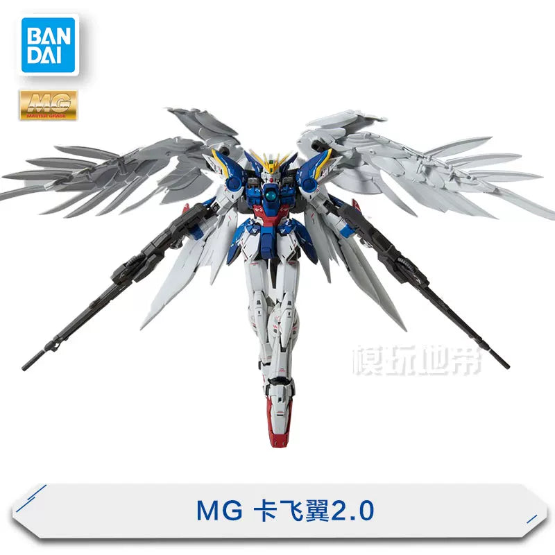 Bandai MG 1100 Wing Zero Gundam EW KA Card Edition Shedding 2.0 Assembled Model