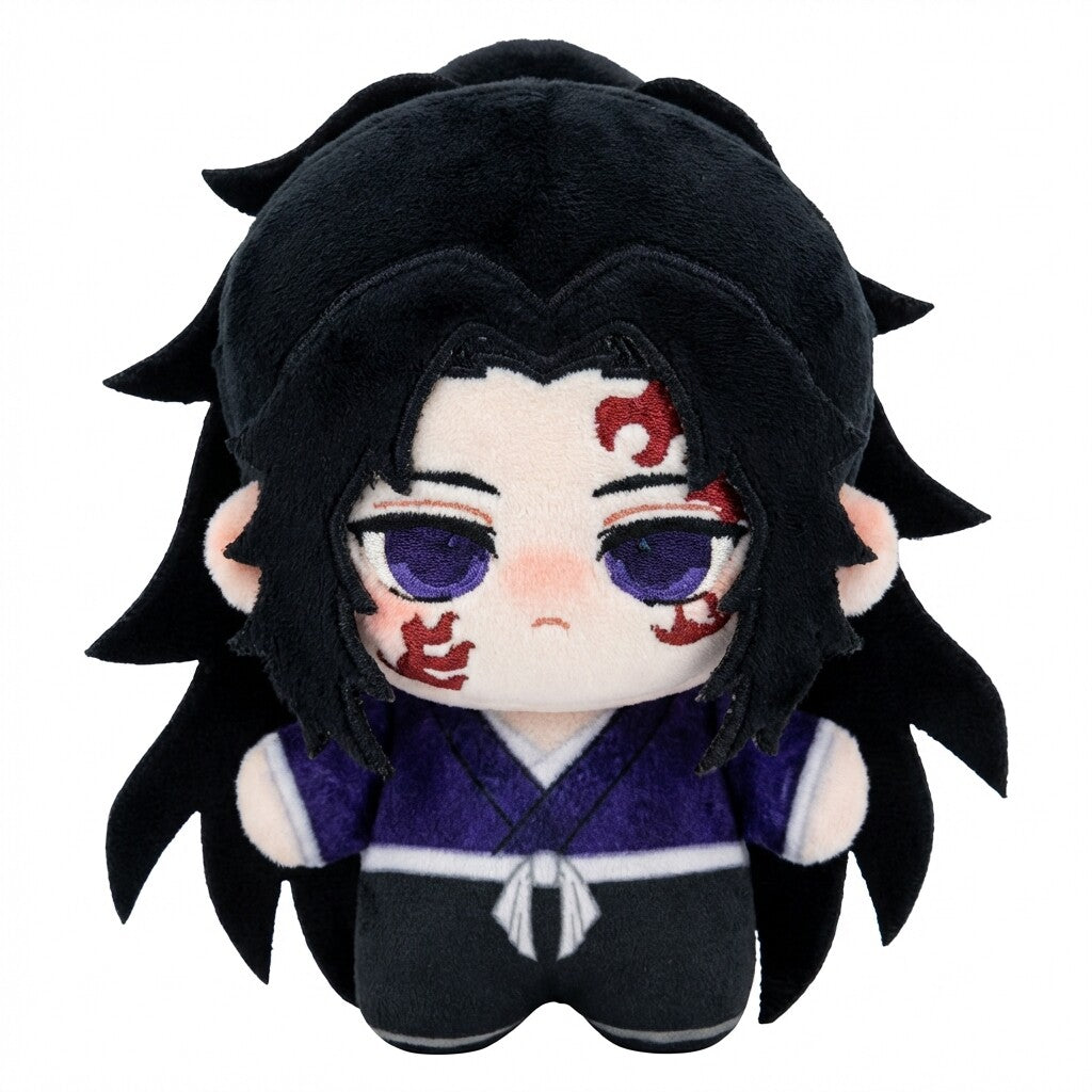 Demon Slayer Plush Keychain – Doma, Yoriichi, Kokushibo