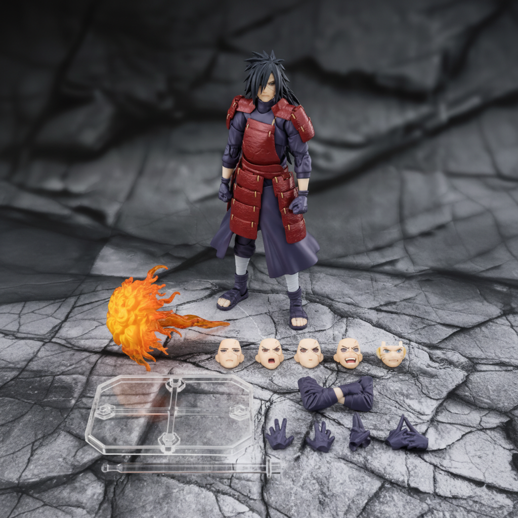 Bandai Soul SHF Naruto Uchiha Madara The Lonely Legend Dwelling in Darkness In Stock