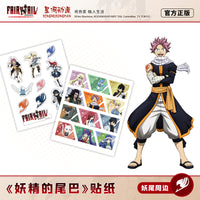 Fairy Tail Official Genuine Sticker Anime Periphery Naz Lucy Gray Decorative Small Sticker Stationery