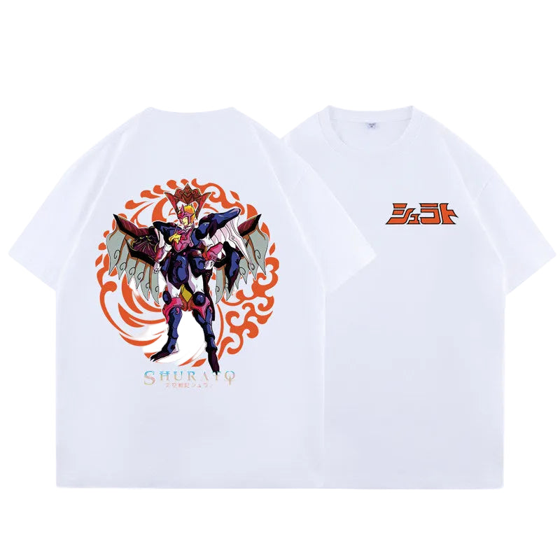 Shurato Garuda Anime Washed Cotton Graphic Tee