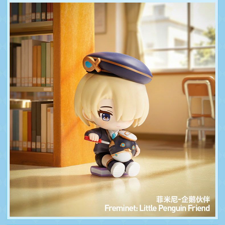 POPMART Genshin Impact Academy Light and Shadow Poetry Q-version Series Figure Blind Box Carnival Gathering Decoration Gift