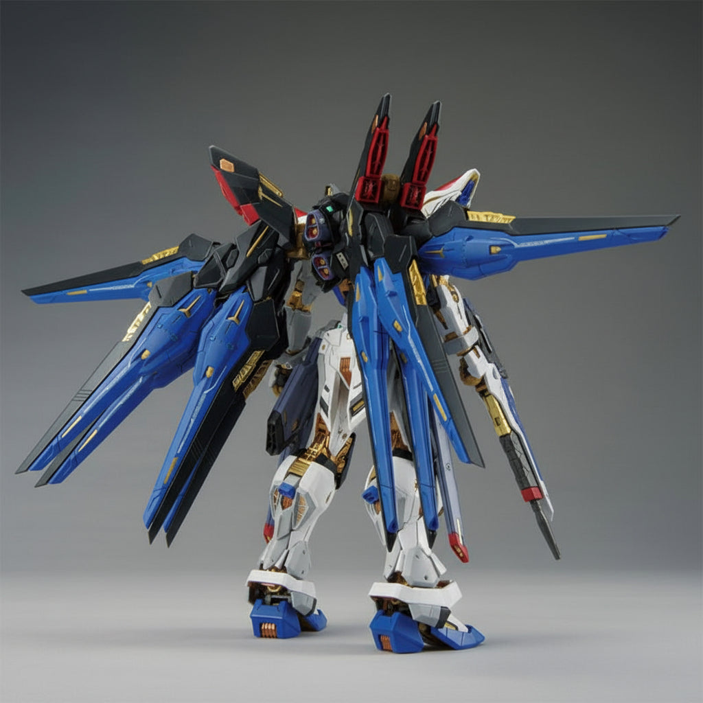 Bandai MGEX SEED STRIKE FREEDOM X20A Strike Freedom Gundam assembly model