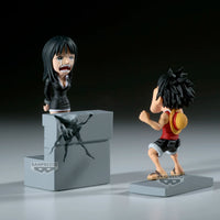 Bandai Glasses One Piece WCF Justice Island 1 & Justice Island 2 & Story Line Robin Luffy
