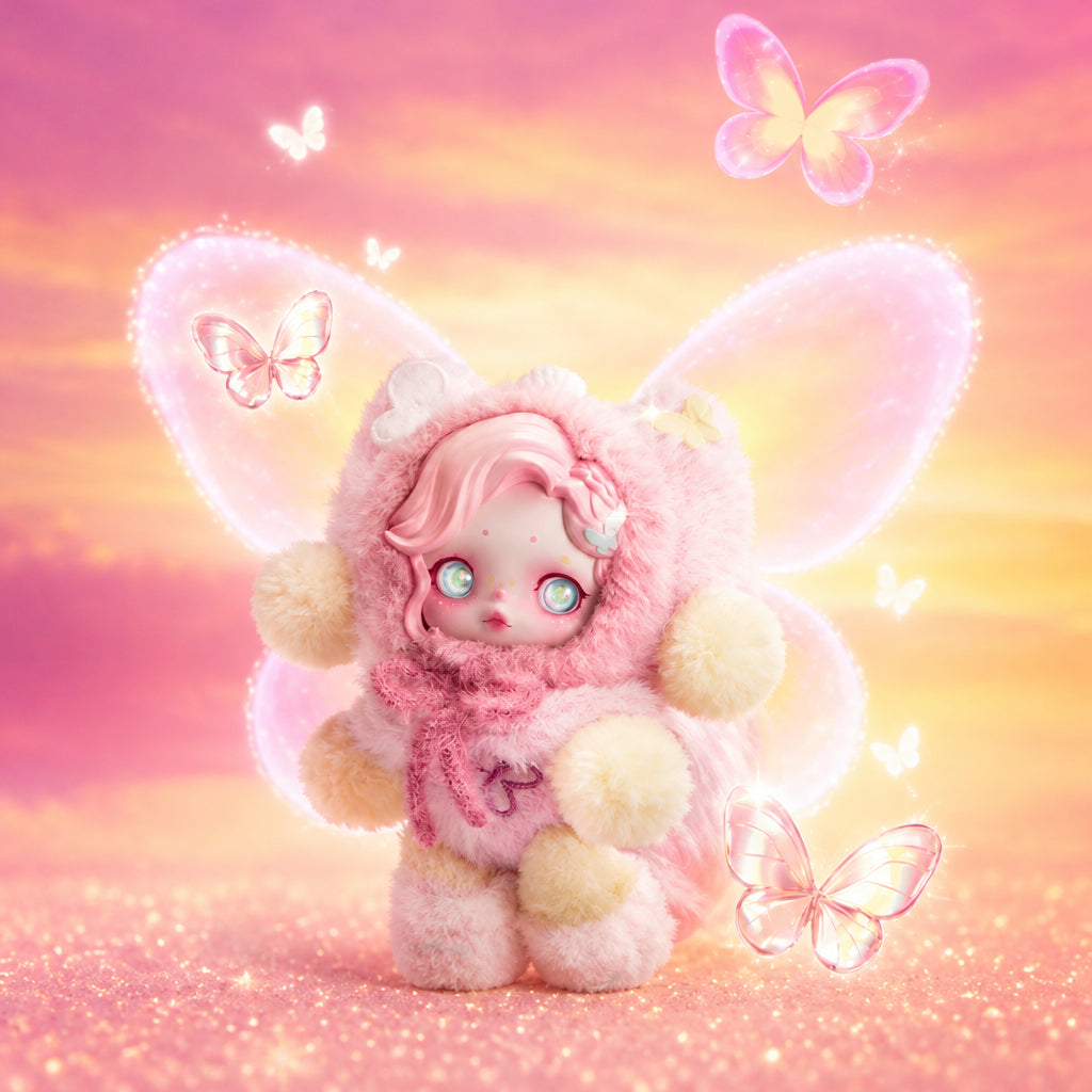 POP MART SKULLPANDA × My Little Pony Plush Pendant Blind Box