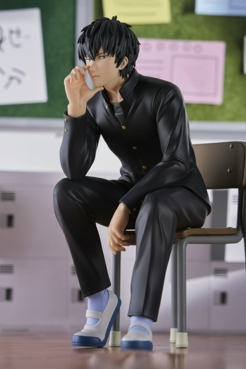 Banpresto Gintama Third Year Z class Ginpachi teacher Sakata Gintoki silver pinch prize figure