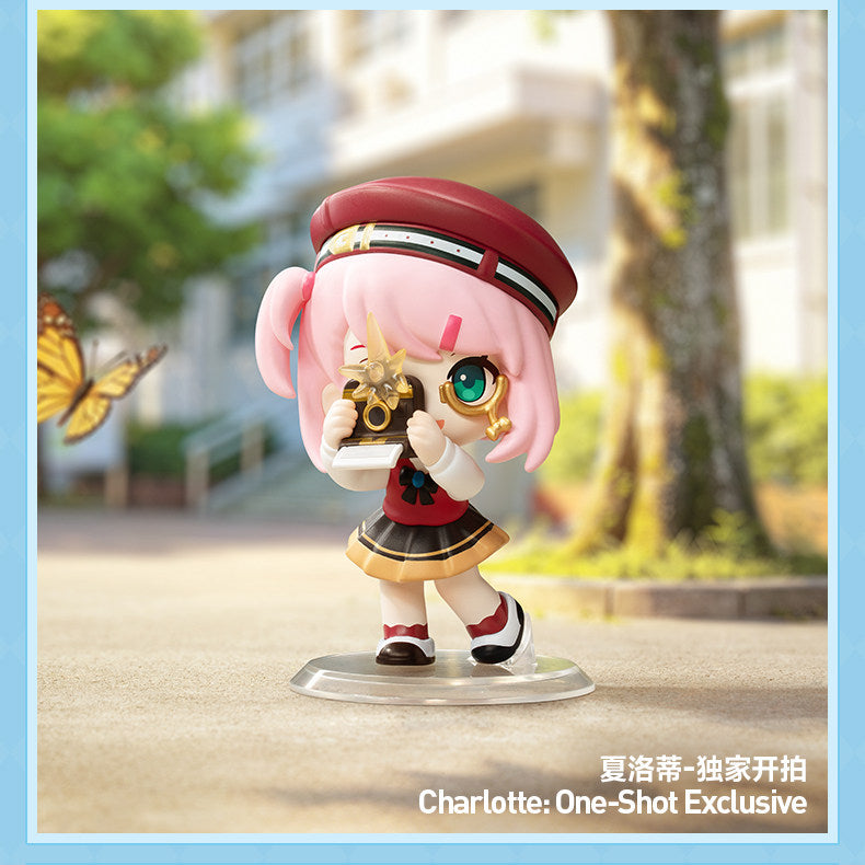POPMART Genshin Impact Academy Light and Shadow Poetry Q-version Series Figure Blind Box Carnival Gathering Decoration Gift