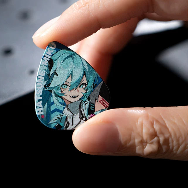 moeyu Hatsune Miku guitar picks to sing RAVE series Miku two-dimensional anime peripheral genuine ornaments