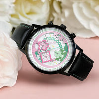 Hatsune Miku Watch Lucky Stone officially licensed Hatsune Kagami Yuchun's Concerto Six-Hand Quartz Watch