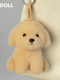 KUDOLL Kushima doll cute super cute golden retriever JIKO plush pendant bag pendant plush doll present