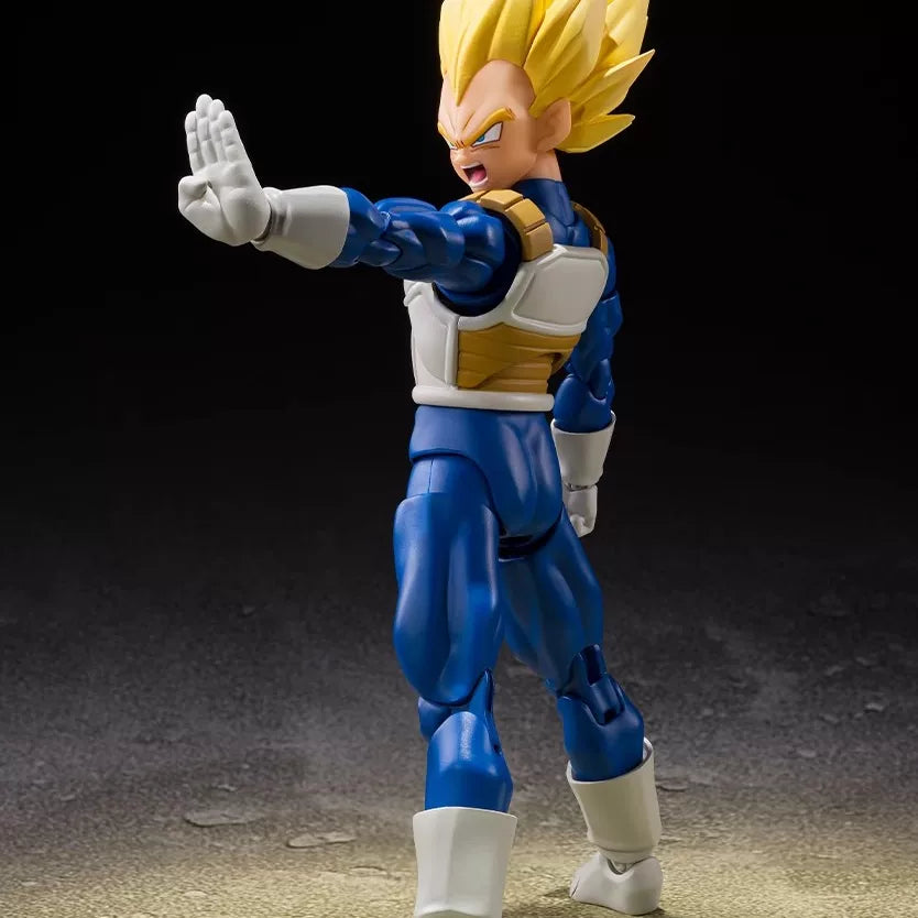 In stock Bandai SHF Dragon Ball Vegeta Dangerous Pride Pride 3.0 Articulated Figure