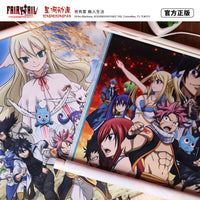Fairy Tail Official Genuine Spray Canvas Hanging Picture Anime Periphery Naz Lucy Wall Painting Poster Mural