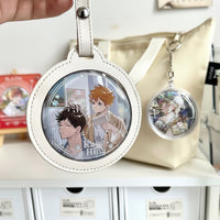Anime Pin Badge Protector Sleeve – Clip-On Holder