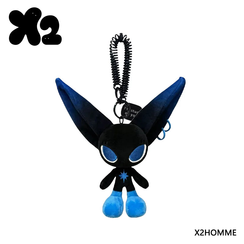 X2HOMME babymoos original plush plush couple bag pendant 2D figurine toy gift
