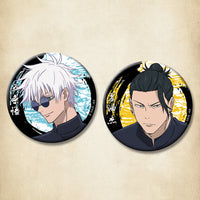 JJK Season 2 Gojo & Geto Official Pin Badge