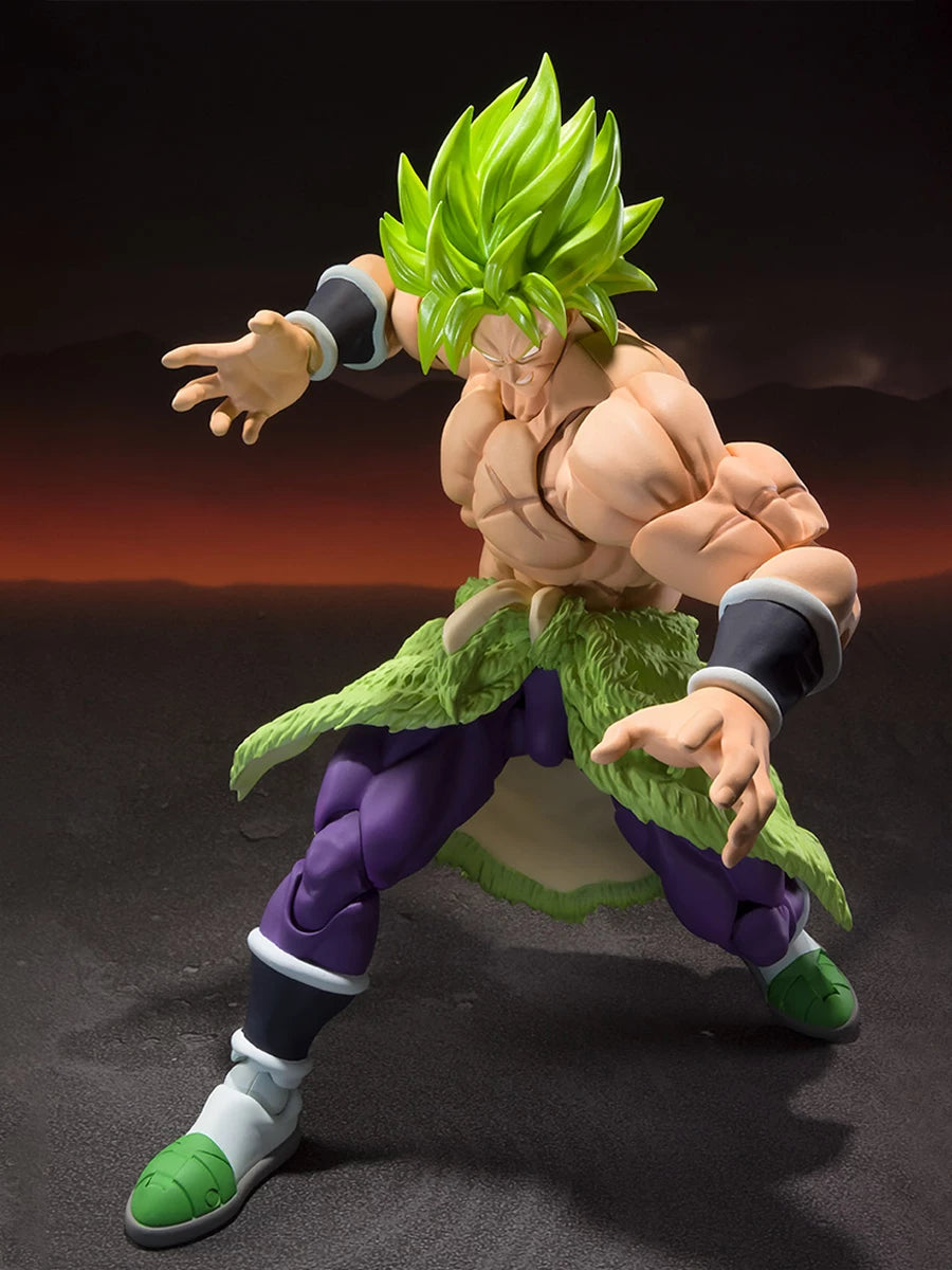 Bandai SHFiguarts Broly Full Power Super Saiyan Dragon Super Ball Finished Figure 26 Years Reissue