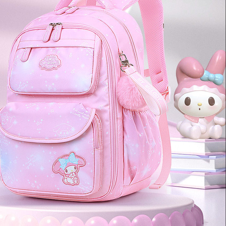 Sanrio Girls School Backpack | Kuromi My Melody