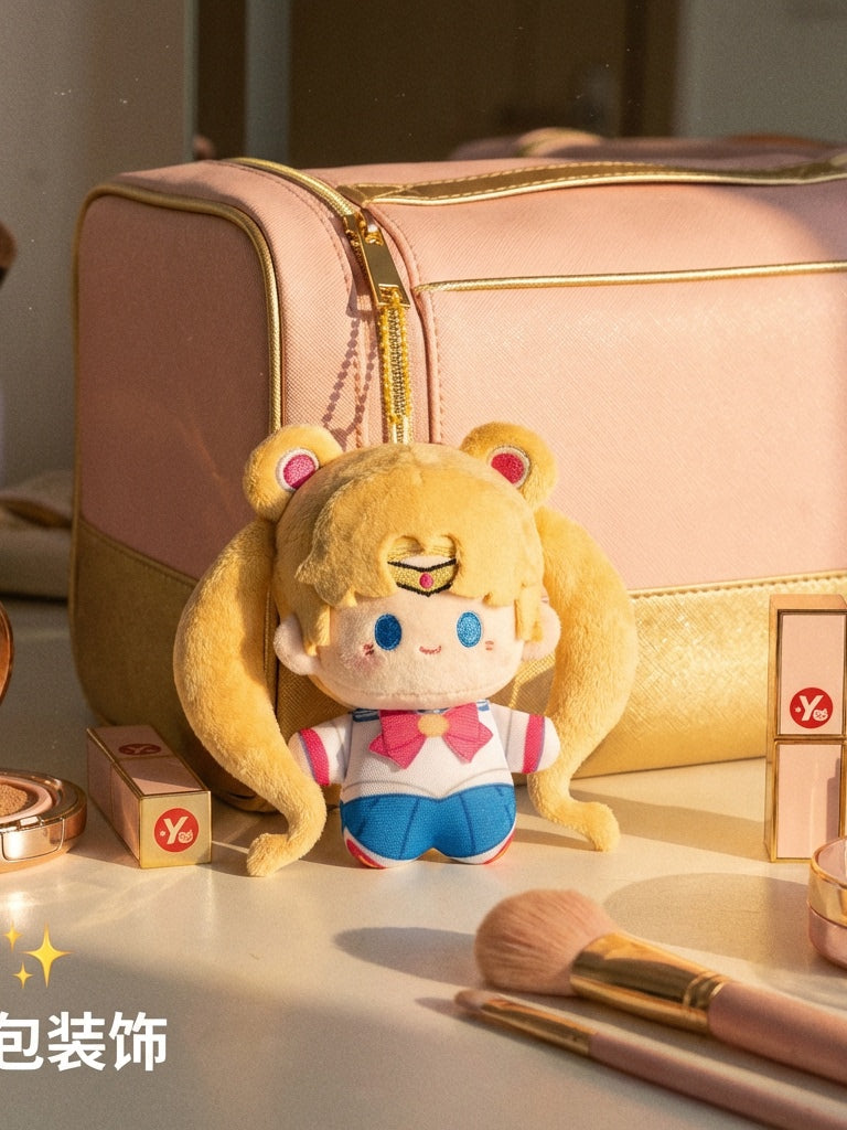 Japan YOSIDA Sailor Moon Tsukino rabbit bag pendant anime cotton doll girl heart birthday present