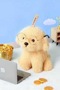 Golden Retriever Plush Pendant Bag Charm