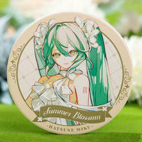 Genuine MOEYU Hatsune Miku Miku Raw Summer Flower Series ceramic coaster mat Guan Guzi anime merchandise