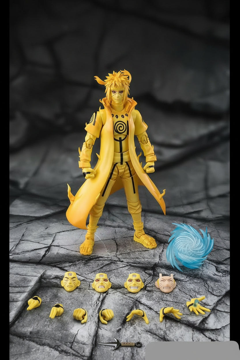 Bandai S.H.Figuarts Naruto Minato Namikaze Kurama Link Mode