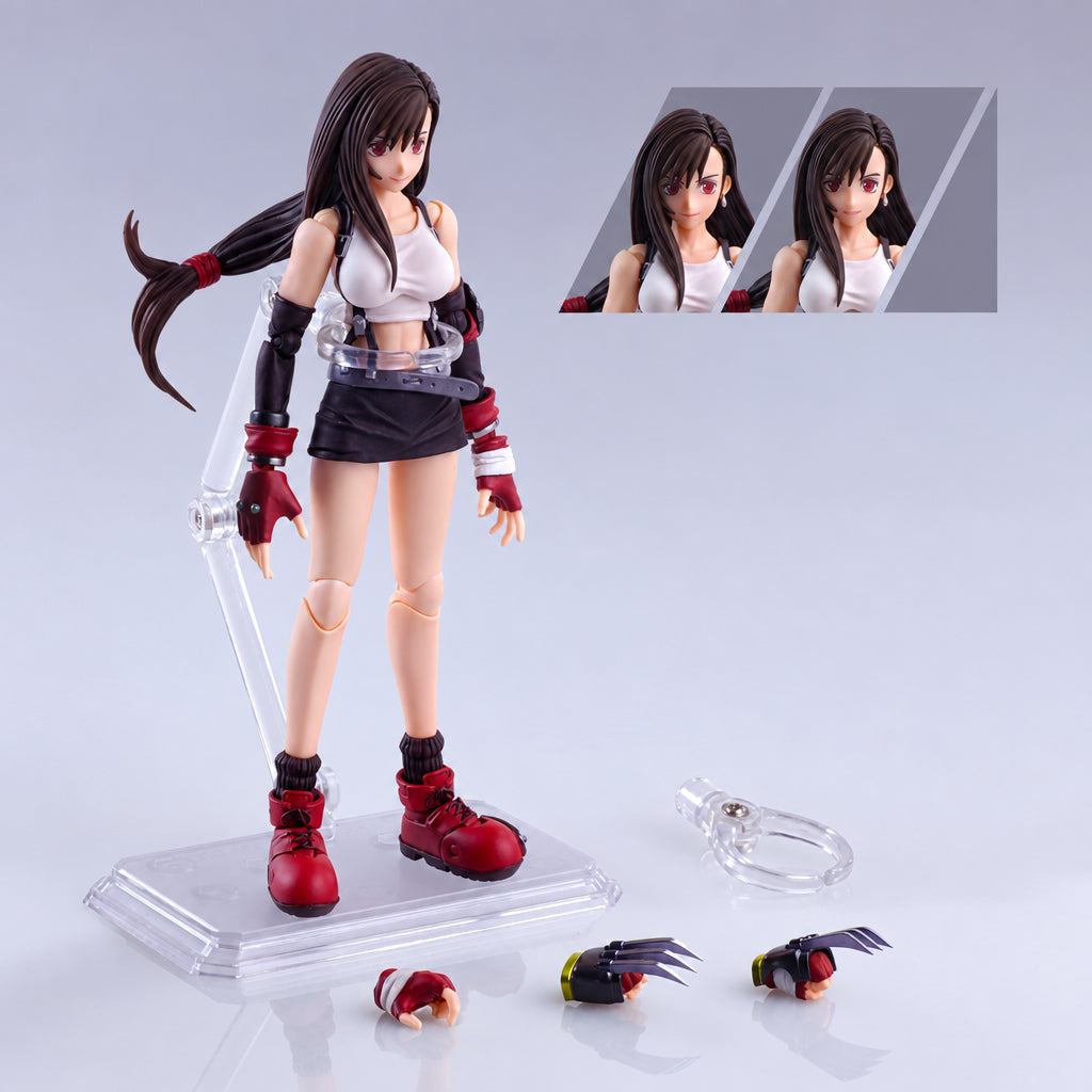 Final Fantasy VII Tifa Mithril Claw 2.0 Figure with Stand