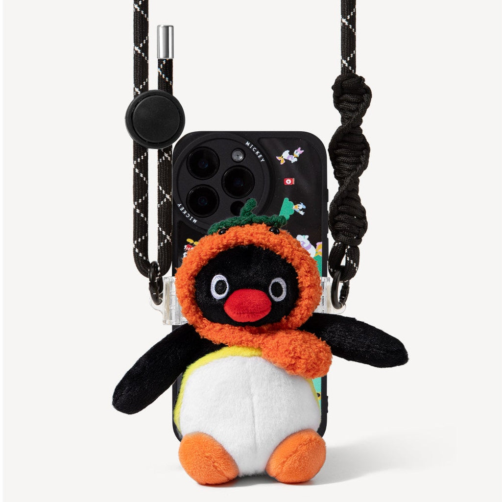 Pingu Penguin Plush Crossbody Phone Bag