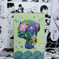 Japanese version spot OMORI Basil Q version sitting series Bandai glasses factory prize figure
