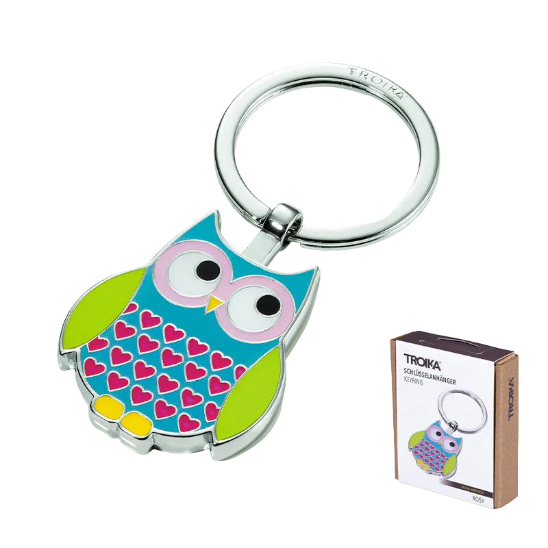 Troika Metal Keychain – Animal Edition