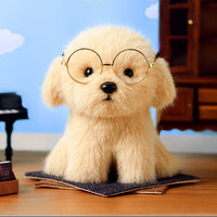Golden Retriever Plush Pendant Bag Charm
