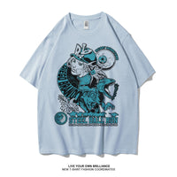 Dunlun Mosho Jojo's Bizarre Adventure Steel Ball Run Characters, Part 7, Short Sleeve T Shirt, 100% Cotton,