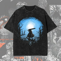 Berserk Vintage Washed Anime Graphic T-Shirt