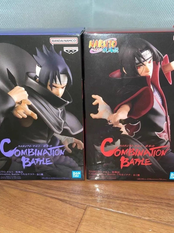Banpresto Combination Battle Naruto Shippuden Naruto Sasuke Fighting Schene Figures
