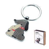 Troika Metal Keychain – Animal Edition
