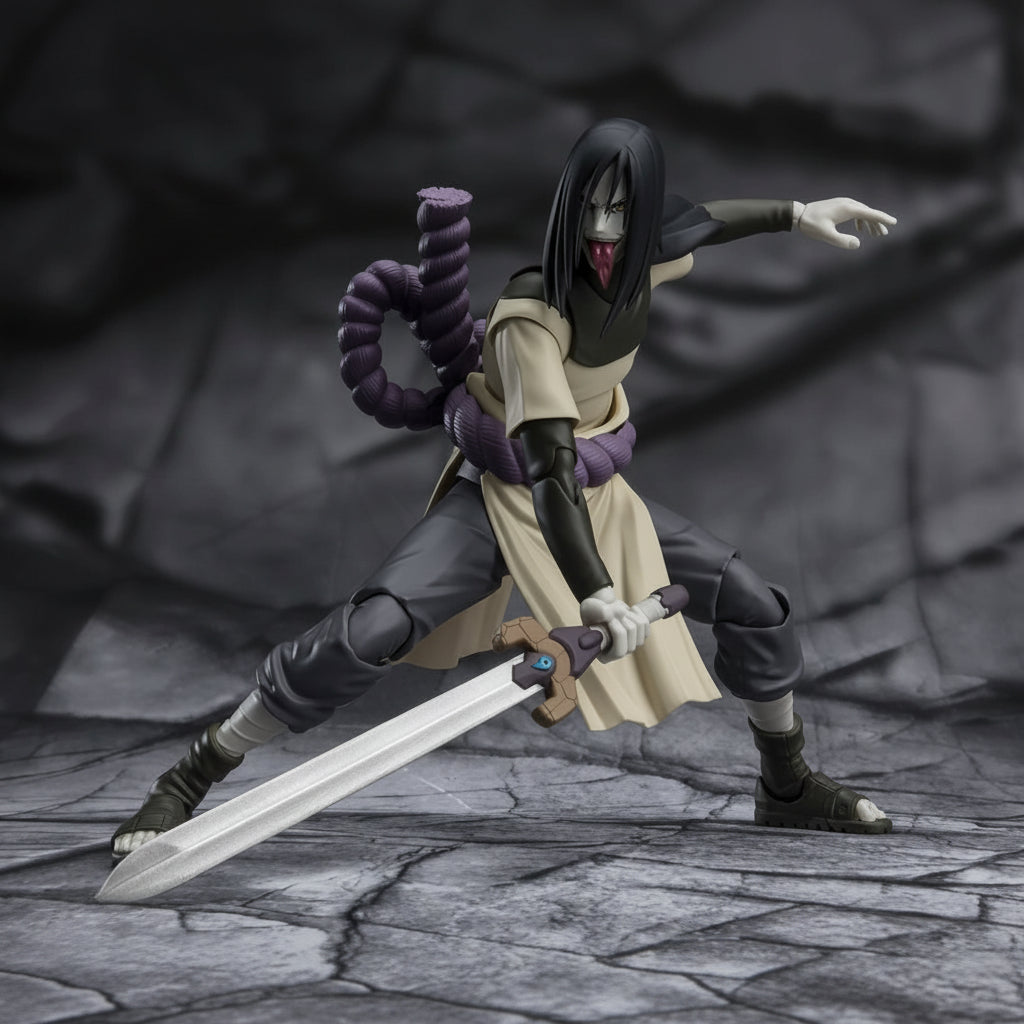 Japanese version Bandai SHF Naruto Orochimaru The Explorer of Eternal Truth will be reissued in June