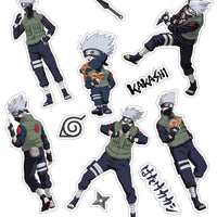 Naruto Officially Licensed Waterproof Sticker Pack
