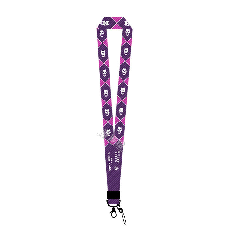 JoJo's Bizarre Adventure Anime Lanyard & Wrist Strap