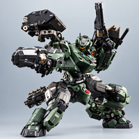 Motor Nuclear MNP-CR0 22.5cm Halberd Tiger Assault Type Red Hot Five-Star Alloy Frame National Mech Assembly Figure [In Stock]