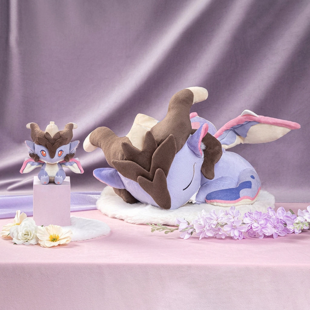 [Genshin Impact Official] "Little Dragon in the Story" Plush Pendant Sleeping Party Doll Dulin Genshin