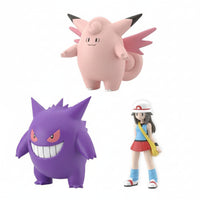 Bandai Pokémon Scale World Kanto Leaf Gengar Clefable