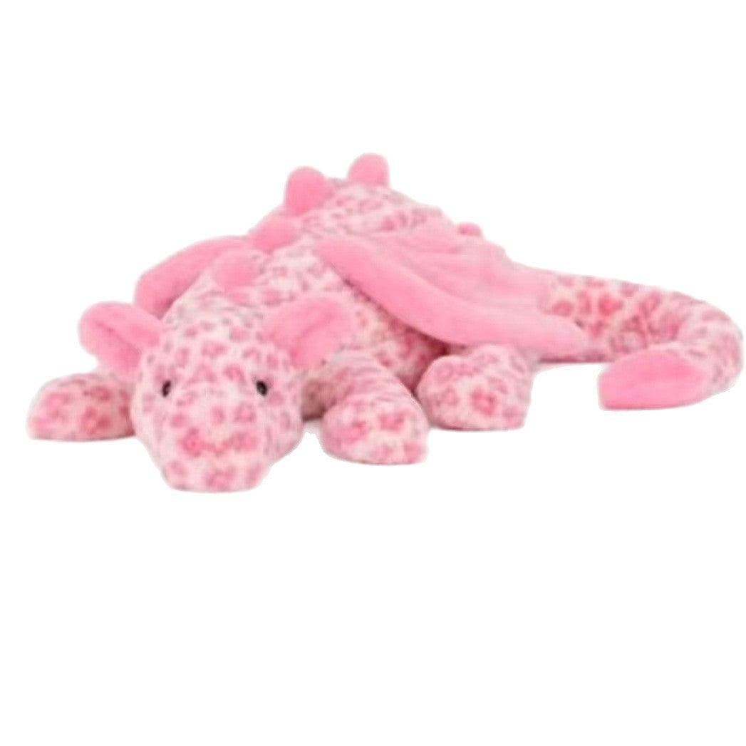 Jellycat Leopard Print Dragon Plush Stuffed Animal