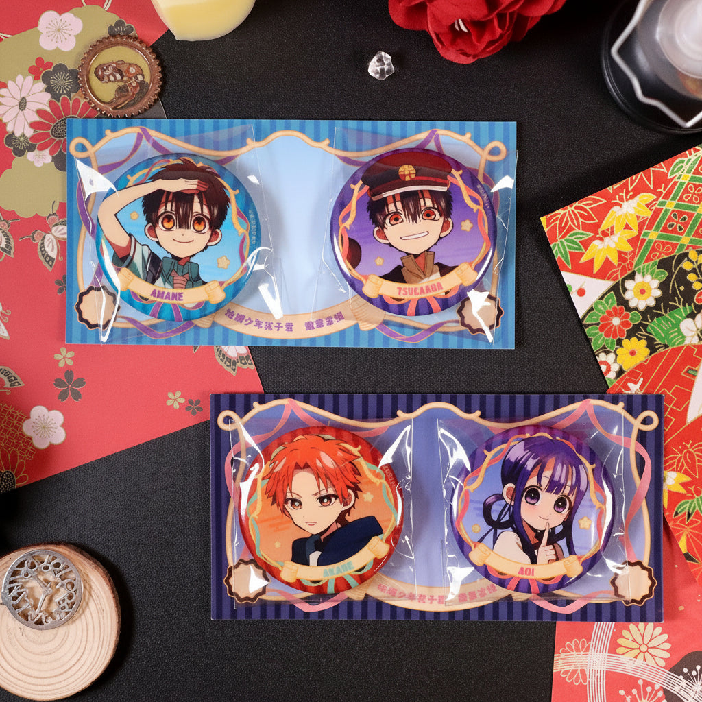Toilet-Bound Hanako-kun Blind Box Pin Badge & Card Set