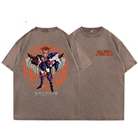 Shurato Garuda Anime Washed Cotton Graphic Tee