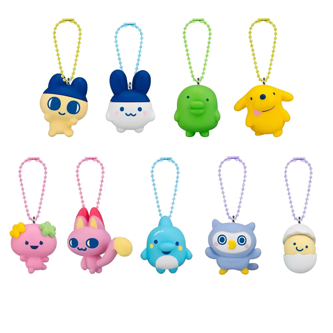 Bandai Tamagotchi BOX2 Blind Box Keychain Set